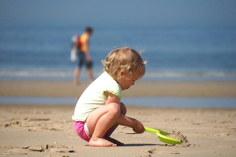 bambini sotto il sole