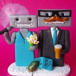 cake topper robot