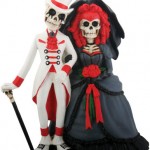 cake topper skulls